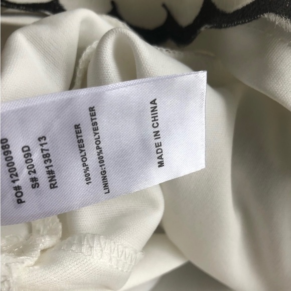 Doe & Rae Ruffle Layer Contrast Edging Tunic Dress - Picture 6 of 7